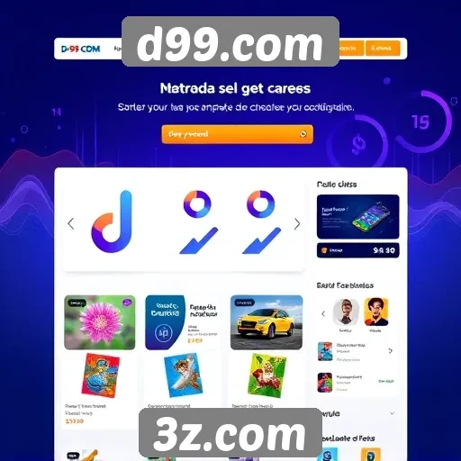 Facilidade de navegação e usabilidade no d99.com